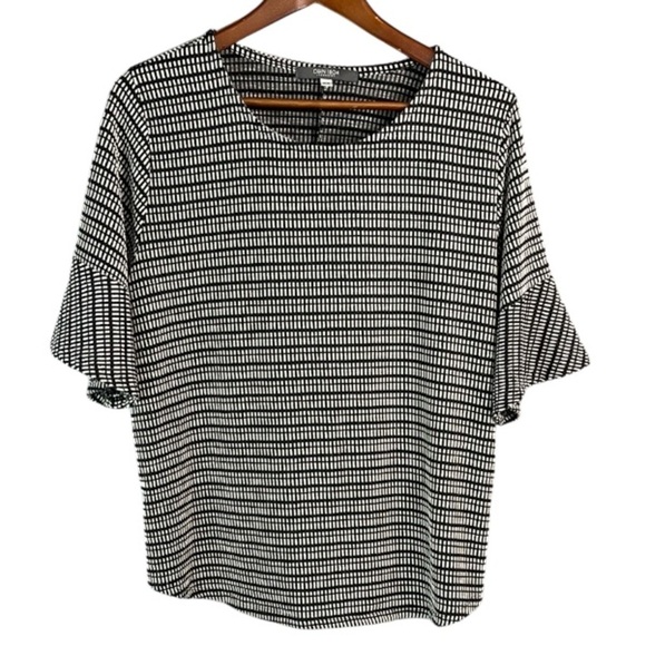 ✨Coin 1804 Black and White Gingham Blouse - Picture 2 of 10